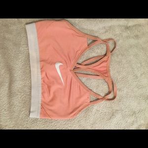 NIKE pink sports bra